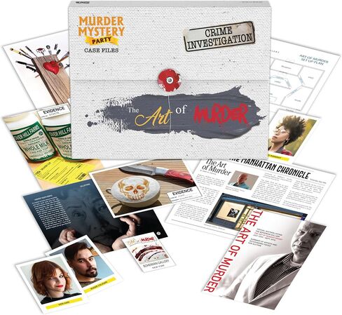 Murder Mystery Party Case Files, Murder Mystery Game, The Art of Murder in Kuwait