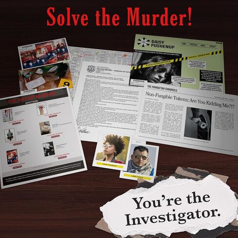 Murder Mystery Party Case Files, Murder Mystery Game, The Art of Murder in Kuwait