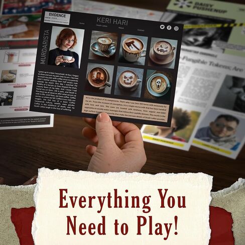 Murder Mystery Party Case Files, Murder Mystery Game, The Art of Murder in Kuwait