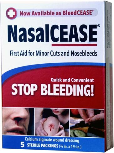Nasalcease الإسعافات الأولية لنزيف الأنف، صندوق مكون من 5 قطع in Kuwait