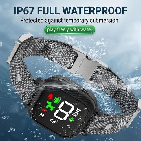 Noobark Dog Bark Collar, 4 Training Modes, 8 Sensitivity Levels in Saudi Arabia
