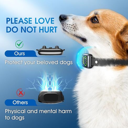 Dog Bark Collar, Smart Anti Barking Device for Dogs with Fast Bark Recognition, Beep & Vibration Barking Collar | Help Turn Barking Chaos into Quiet Comfort for Small Medium Large Dogs in Saudi Arabia
