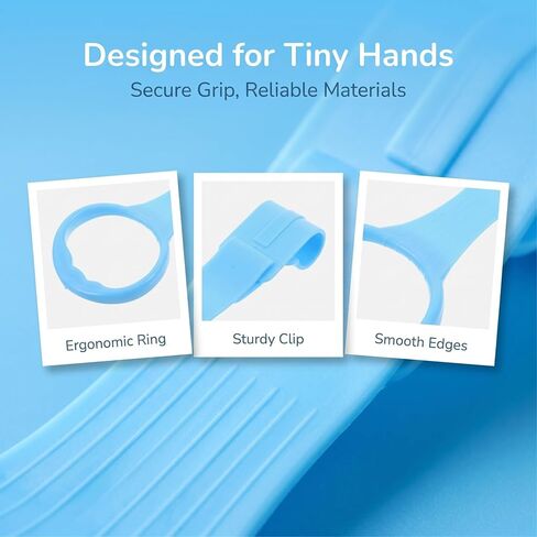 6pcs Toddler Standing Aid Pull Rings for Playpen and Crib in Kuwait