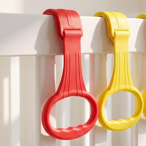 UKCOCO 6pcs Baby Pull Up Ring, Baby Handles for Play Pen Standing Up in Kuwait
