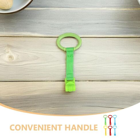 6pcs Pull up Rings for Playpen Walking Assistant Plastic in Kuwait
