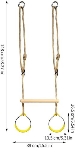 Jungle Obstacle Circuit Rings With Monkey And Balance Game in Kuwait