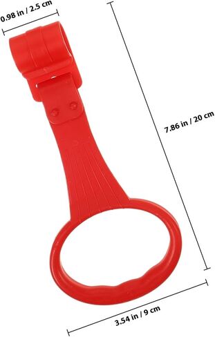 Ipetboom 6pcs Pull Up Rings Crib Pull Ring Infant Bed Nursery for Home Use Toddler Stand Handle in Kuwait