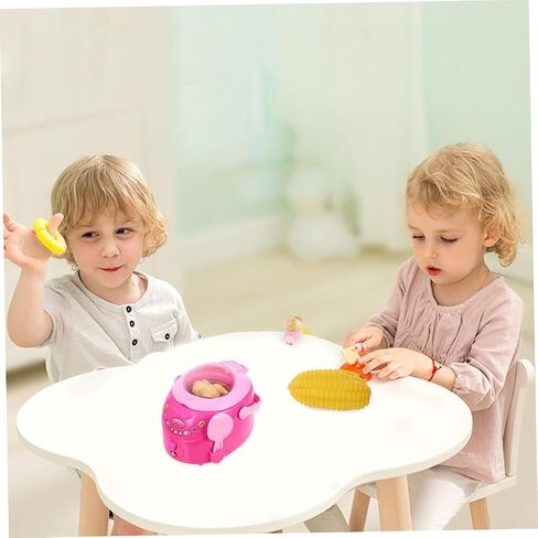 BESPORTBLE 2Pcs Kitchen Appliance Simulation for Fun Rice Cooker Microwave Play for Dollhouse Play and Creative Pretend Cooking Activities in Kuwait