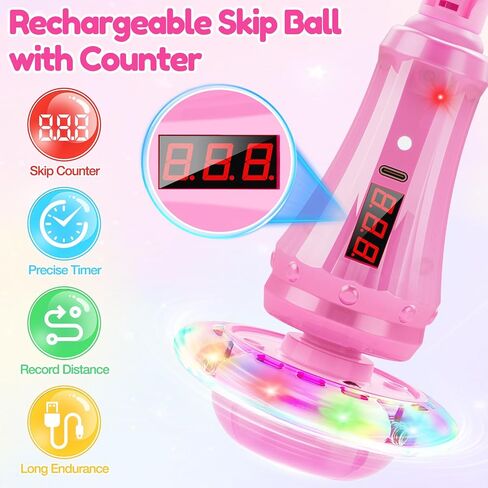 Skip It Toys for Girls Kids Games - Gifts for 6 7 8 9 10 Year Old Girl in Kuwait