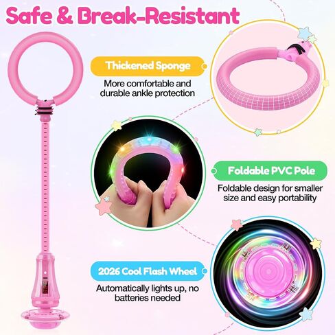 Skip It Toys for Girls Kids Games - Gifts for 6 7 8 9 10 Year Old Girl in Kuwait