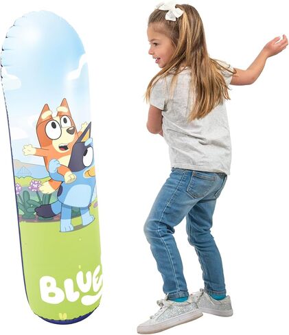 Hedstrom Bluey Bop Bag Inflatable Punching Bag for Kids, 42" in Kuwait