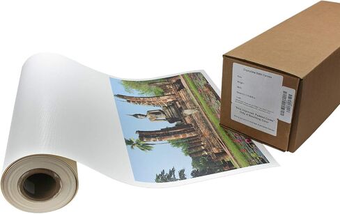 Crystalline Satin Bright White, Poly-Cotton Inkjet Canvas 60in x 40ft Roll Makes Color and Contrast Art Pop With Its Exquisite Satin Finish in Kuwait