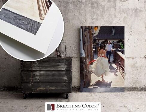Crystalline Satin Bright White, Poly-Cotton Inkjet Canvas 60in x 40ft Roll Makes Color and Contrast Art Pop With Its Exquisite Satin Finish in Kuwait
