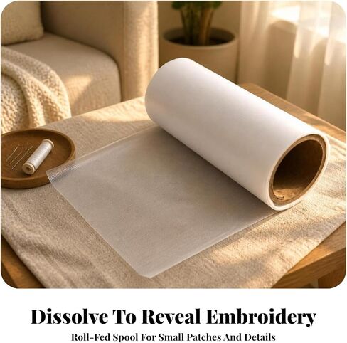 Koautios Gridded PVA Embroidery Canvas | Soluble Embroidery Canvas, for Garment Personalization in Kuwait