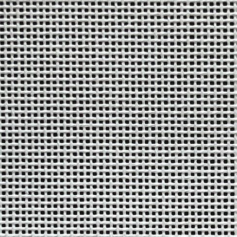 Mono Deluxe Needlepoint Canvas, 17" x 40", 100% Cotton Rolled Blank Cross Stitch Fabric, Rolled for No Crease, 18 Mesh, White in Kuwait