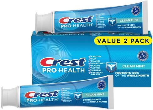 Crest Pro-Health Smooth Formula Toothpaste, Clean Mint Paste, 4.6 oz in Kuwait