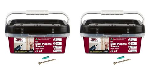براغي ستار درايف بجل هيد R4 متعددة الاستخدامات من GRK موديل 103101#9 في 6-1.27 سم، فولاذ (عبوة من 100) in Kuwait