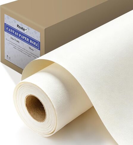 Koala Printable Polyester Matte Canvas Roll, 24 inch x 60ft in Kuwait
