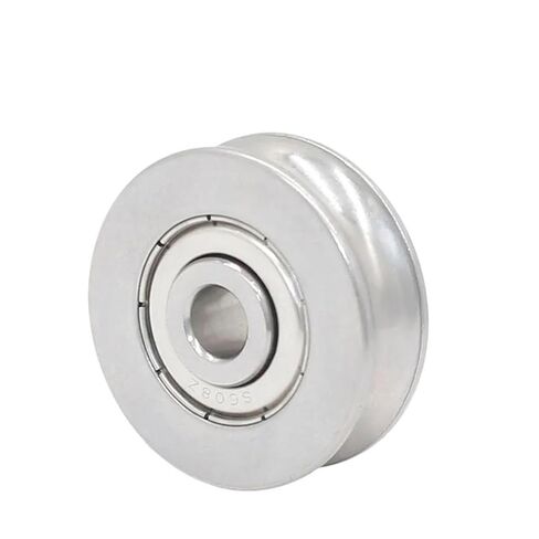 10PCS S605 606 607 SUS 440 Stainless Steel Bearing with Groove in Outer Ring 608 609 U V Type(U Grvooe,S608-2-0.8) in Kuwait
