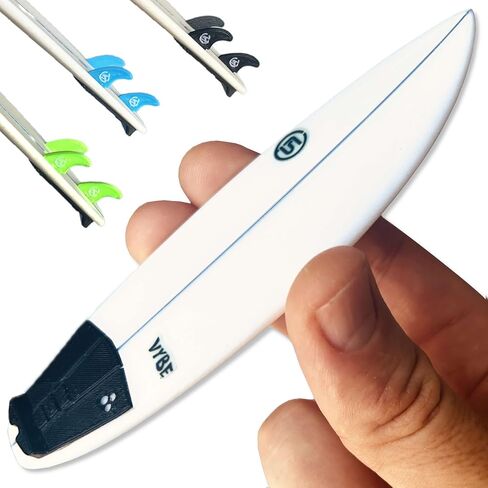 Finger Sliders 2026 VYBE Mini Surfboard, White Shortboard in Saudi Arabia