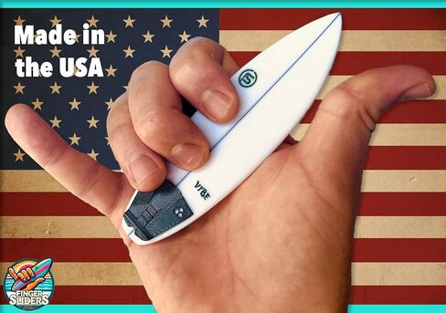 Finger Sliders 2026 VYBE Mini Surfboard, White Shortboard in Saudi Arabia