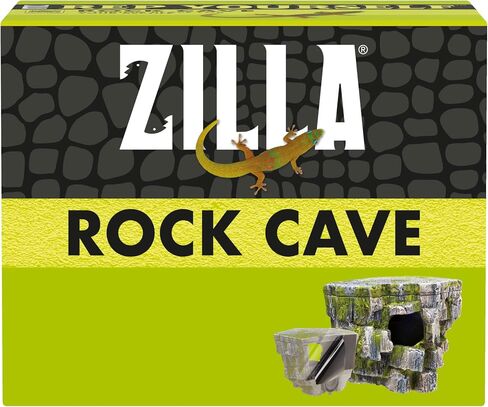 Zilla Rock Cave Vertical Décor, Reptile Hides for Geckos and Frogs in Saudi Arabia
