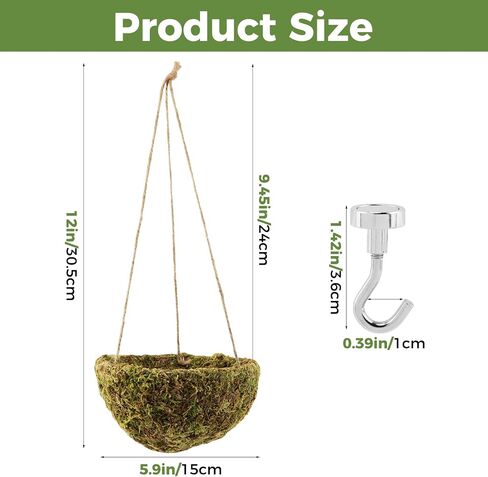 Handmade Crested Gecko Tank Accessories, Hanging Moss Reptile Hideout in Saudi Arabia