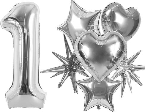 TONIFUL 40 Inch Red Number 3 Balloons Large Foil 3rd Birthday Decorations in Kuwait