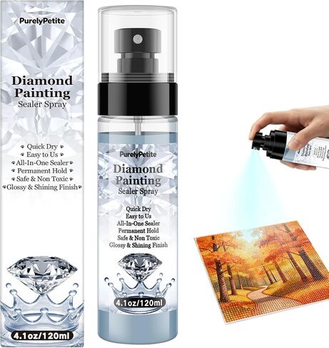 Diamond Painting Sealer Spray - 20 Min Quick Dry (120ML) in Kuwait