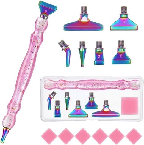 Diamond Art Pens, 14Pcs Diamond Painting Pen Kit with Stainless Steel Tips in Saudi Arabia