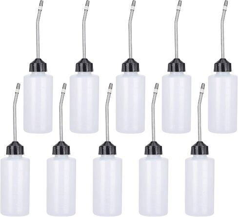 10 Pack 120ml Plastic Sewing Machine Oiler Bottle with Needle Tip Nozzle for Precision Lubrication in Kuwait
