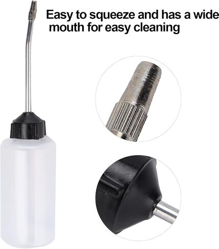 Sewing Machine Oiler 120ML Plastic Oil Dispenser with Long Metal Spout for Home Office Tools in Kuwait