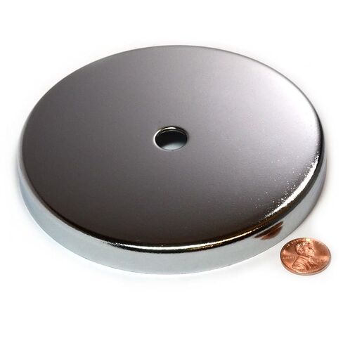 CMS Magnetics (8 Count, 1.42" Dia) Round Base Magnet, Cup Magnet w/ 15 LB Holding Power in Kuwait
