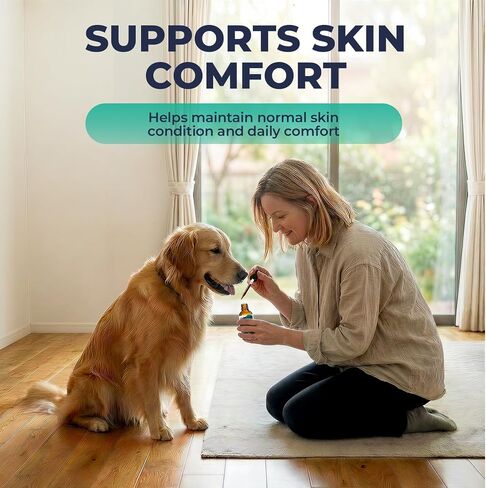 Quercetin with Bromelain for Dogs, Allergy & Seasonal Itch Relief Drops in Kuwait