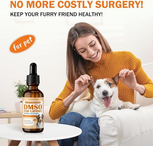 Topical DMSO for Dogs Lipoma, Reduce Inflammation and Swelling, Guard Dog in Kuwait