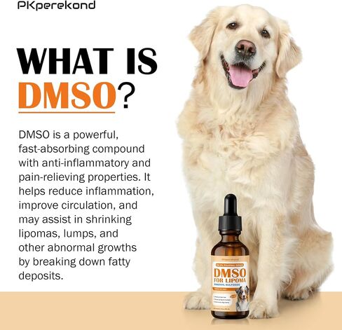 Topical DMSO for Dogs Lipoma, Reduce Inflammation and Swelling, Guard Dog in Kuwait