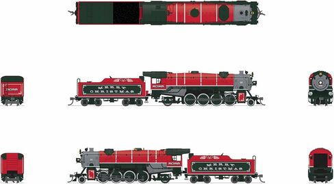 Broadway Limited Imports N Scale USRA Heavy Mikado Locomotive, Christmas 2026, Paragon4 Sound/DC/DCC, 10062 in Saudi Arabia