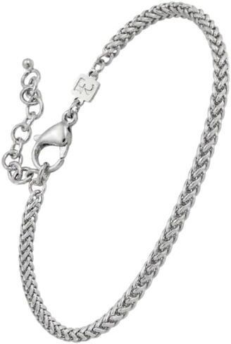 Cuff Chain Bracelet For Men Made Of Stainless Steel By Galis Jewelry - Handmade Silver Bracelet For Men - Cuff bracelet For men - Jewelry For Men - Fits 7"-8" Wrist Sizes in Kuwait