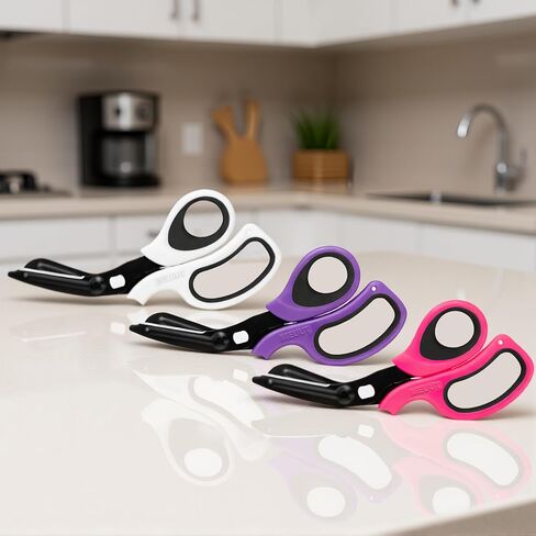 Scissors, MEUUT 8 inches Medical Scissors Bulk Right/Left Handed Trauma Shears, Forged Stainless Steel Multipurpose Scissors for Household, Gardening, EMT in Saudi Arabia