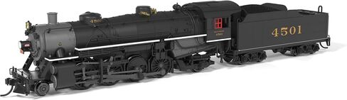 Broadway Limited Imports BLI N Scale USRA Light Mikado Locomotive, SOU 4501, Black Boiler, No-Sound/DCC-Ready, 10089 in Kuwait