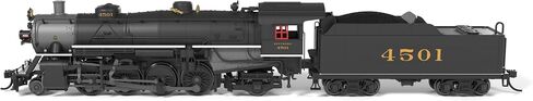 Broadway Limited Imports BLI N Scale USRA Light Mikado Locomotive, SOU 4501, Black Boiler, No-Sound/DCC-Ready, 10089 in Kuwait