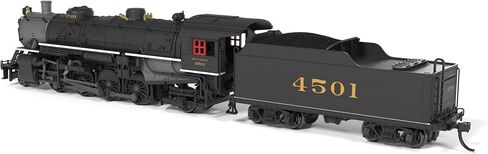 Broadway Limited Imports BLI N Scale USRA Light Mikado Locomotive, SOU 4501, Black Boiler, No-Sound/DCC-Ready, 10089 in Kuwait