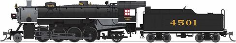 Broadway Limited Imports BLI N Scale USRA Light Mikado Locomotive, SOU 4501, Black Boiler, No-Sound/DCC-Ready, 10089 in Kuwait