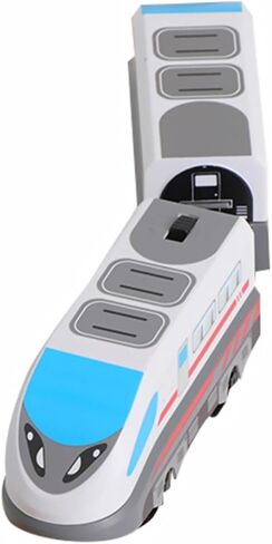 Electric Train for Remote-Controlled Alloy Locomotive Model with Fine Workmanship White Color Suitable for Collection and Decoration in Saudi Arabia