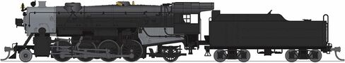 Broadway Limited Imports BLI N Scale USRA Heavy Mikado Locomotive, Unlettered, No-Sound/DCC-Ready, 10065 in Kuwait