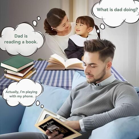 Fake Book to Hide Cell Phone From Baby Kids, Pretend Reading in Kuwait