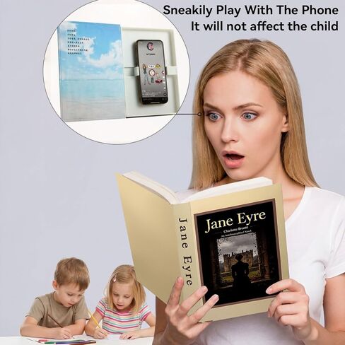 Fake Book to Hide Cell Phone From Baby Kids, Pretend Reading in Kuwait