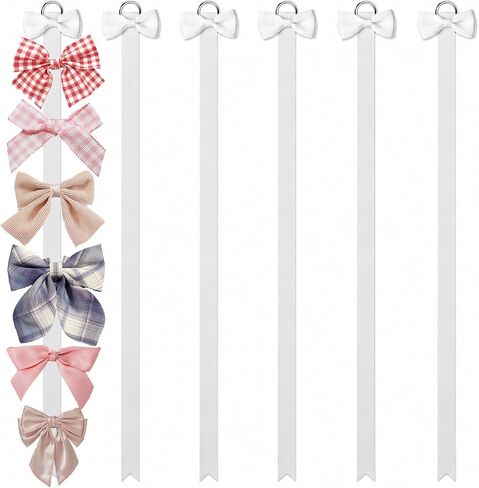 6 Pcs Hair Bow Organizer Bow Holder for Hair Bows in Saudi Arabia
