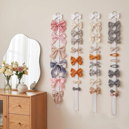 6 Pcs Hair Bow Organizer Bow Holder for Hair Bows in Saudi Arabia