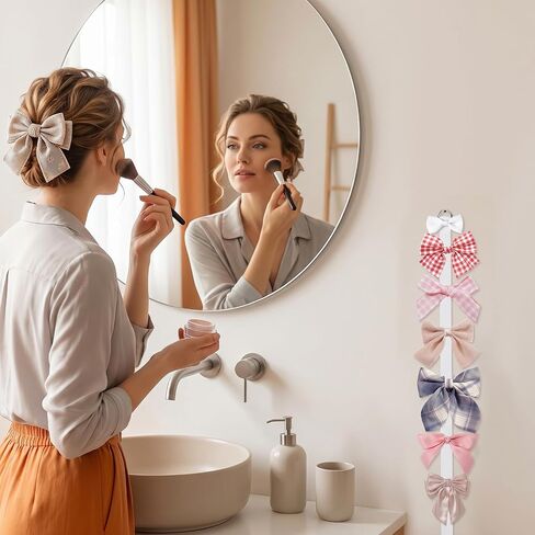 6 Pcs Hair Bow Organizer Bow Holder for Hair Bows in Saudi Arabia